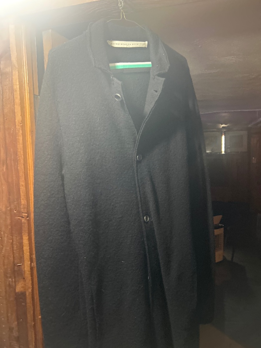 Cashmere wool coat